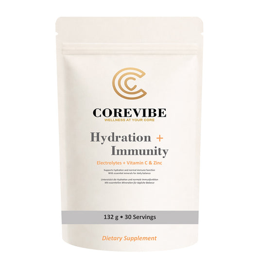 Hydration + Immunity – Electrolytes + C + Zinc
