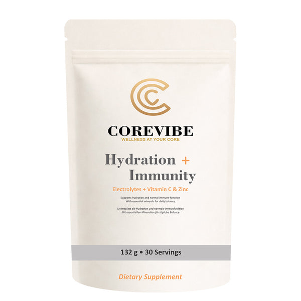 Hydration + Immunity – Electrolytes + C + Zinc