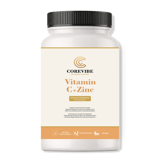 Vitamin C + Zinc with Bioflavonoids – Immunity & Skin